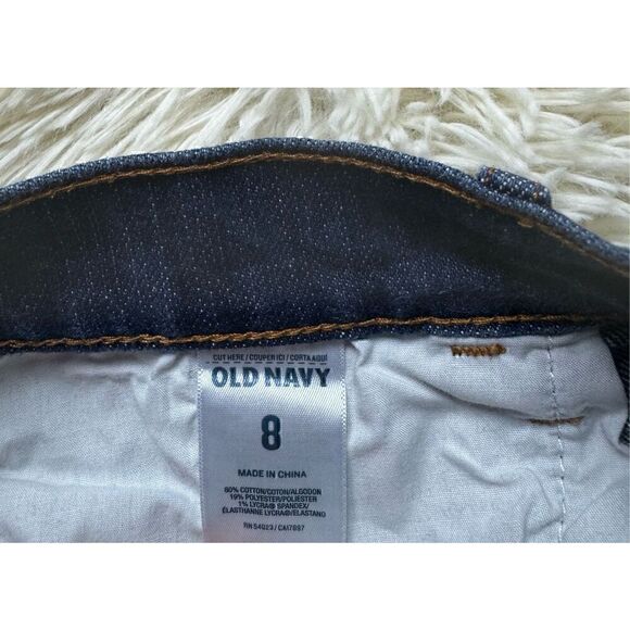 EUC Women’s Blue Jean Sweetheart Shorts by Old Navy Size 8 - Picture 5 of 8